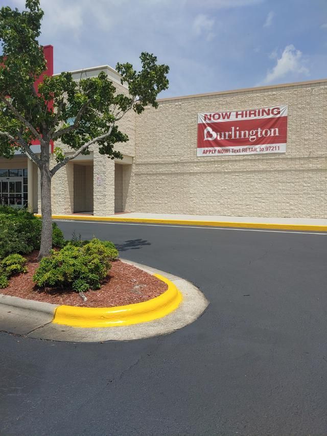 Burlington store exterior with
