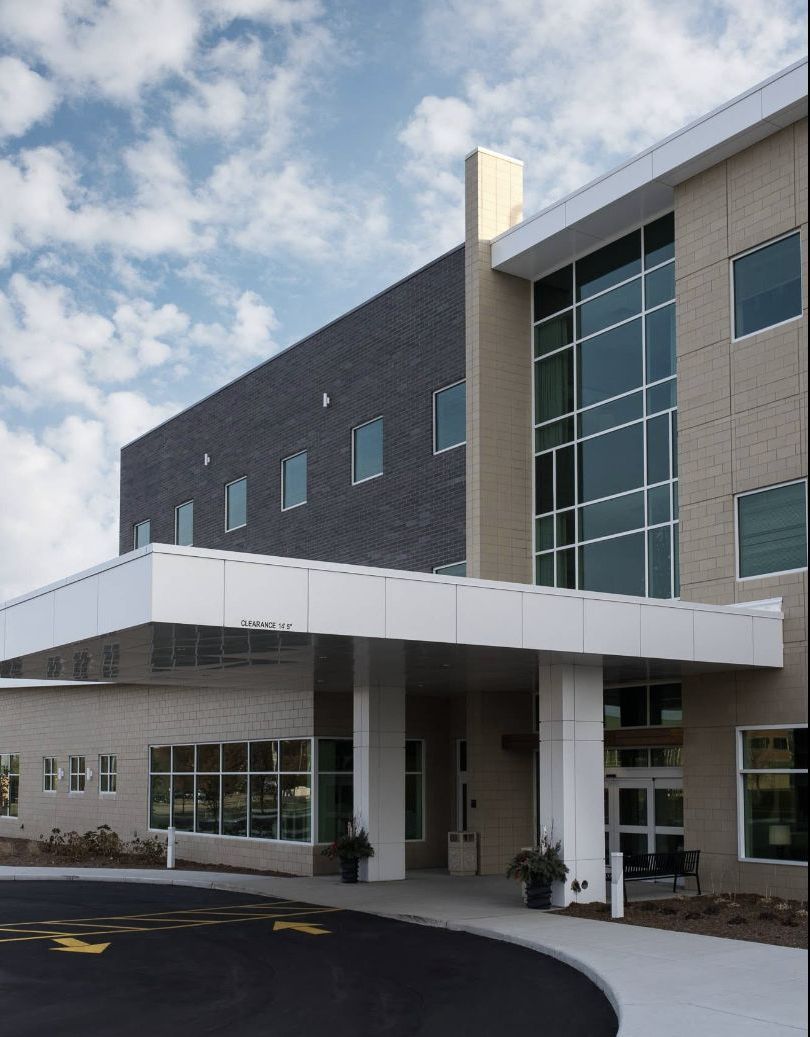 Harbor center entrance exterior