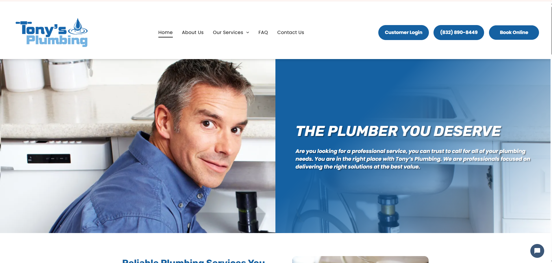 Tony’s Plumbing