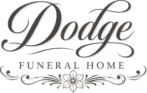The logo for sample funeral home is shown on a white background.