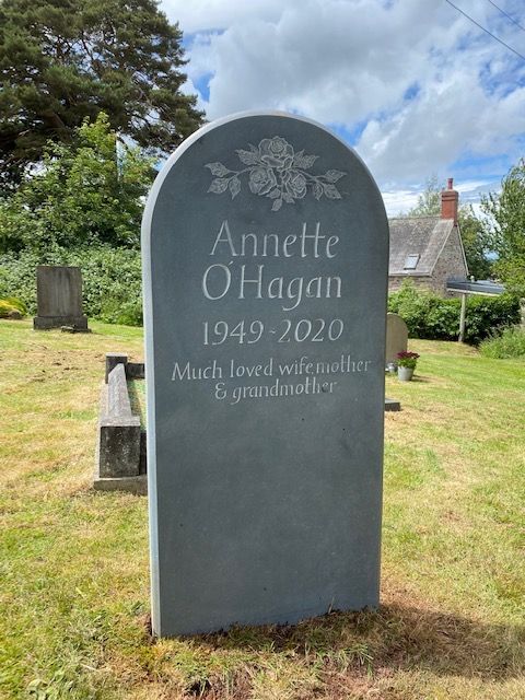 Kilkenny Limestone headstone