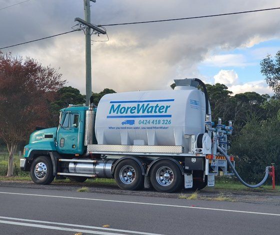 Water Truck — Water Delivery in Kearsley, NSW