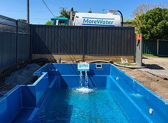 Pool Water — Water Delivery in Kearsley, NSW
