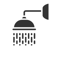 Graphic of a shower head