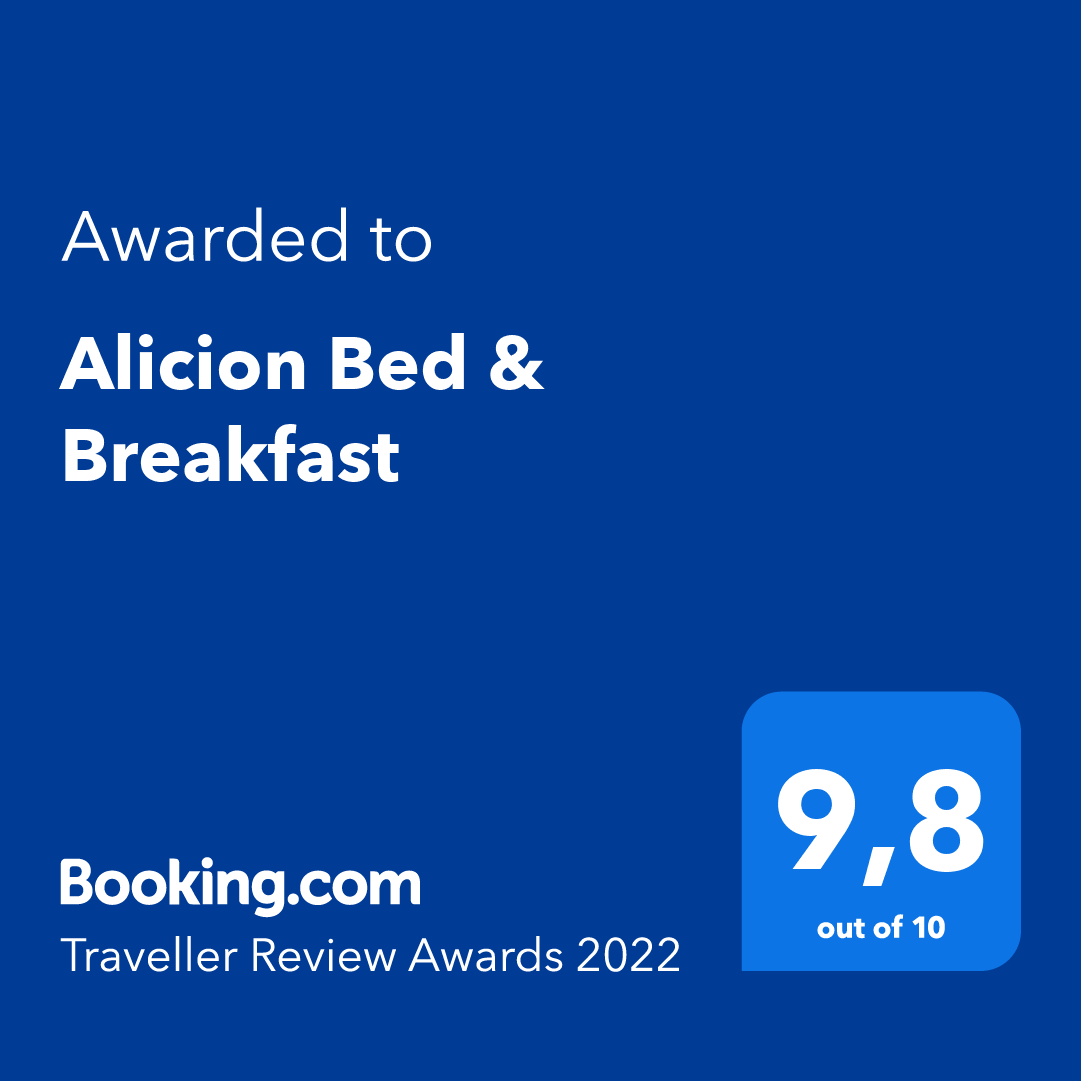 Traveller Reviews Award for 2022 by Booking.com