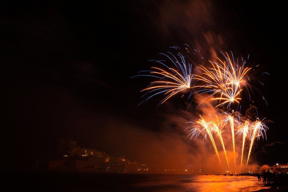 spettacolo pirotecnico