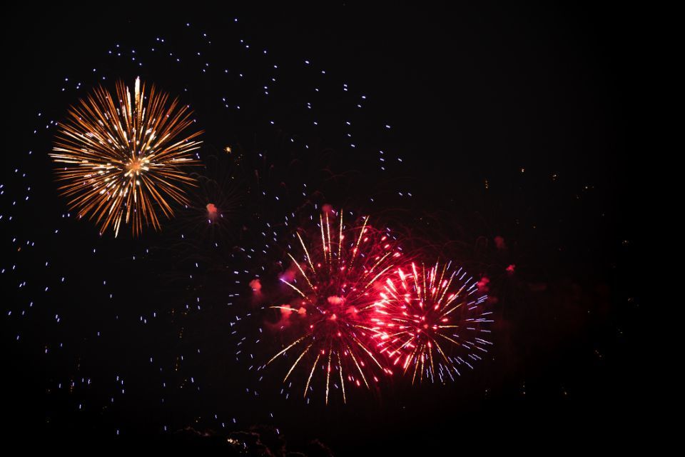 fuochi pirotecnici a Napoli