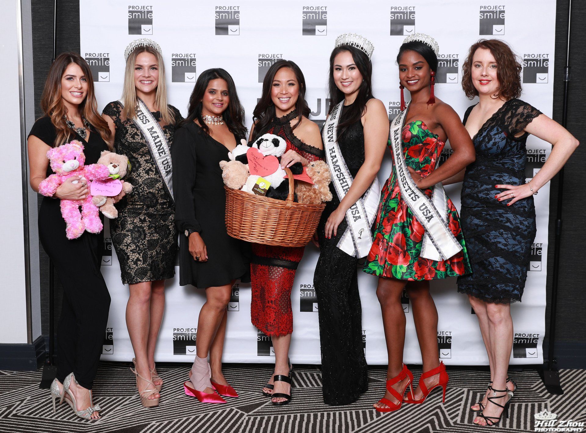 Women at Project Smile event