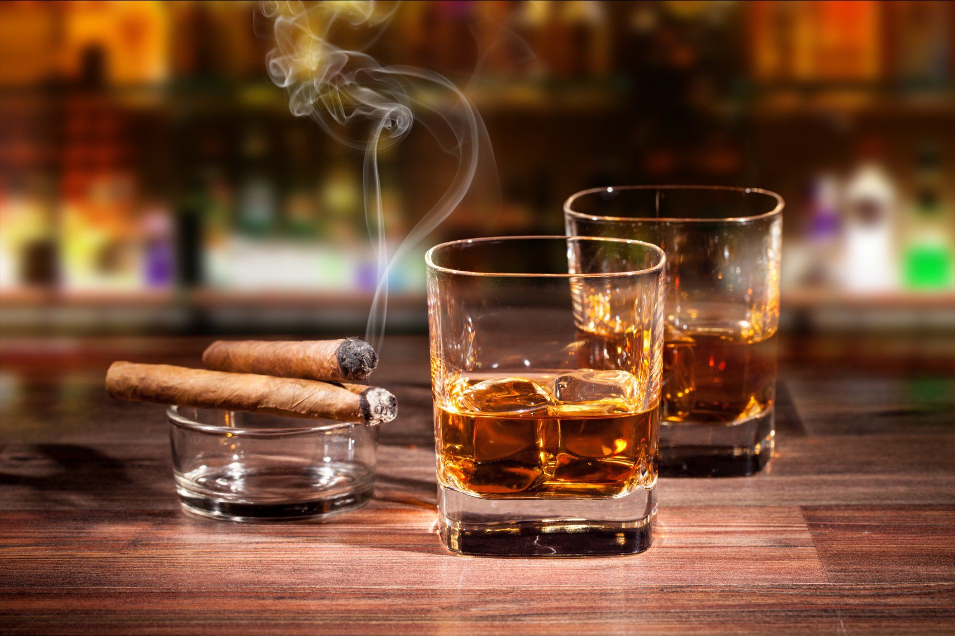 Tobaccos And Two Glasses Of Liquors  — Flagstaff, AZ — Mountain Spirits Co
