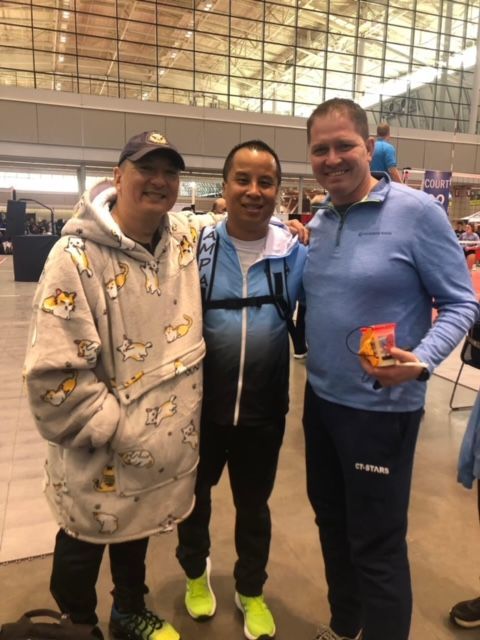 With fellow directors Dan Altro (Downstate) Mike Abalos (Team Kiwi-FL)