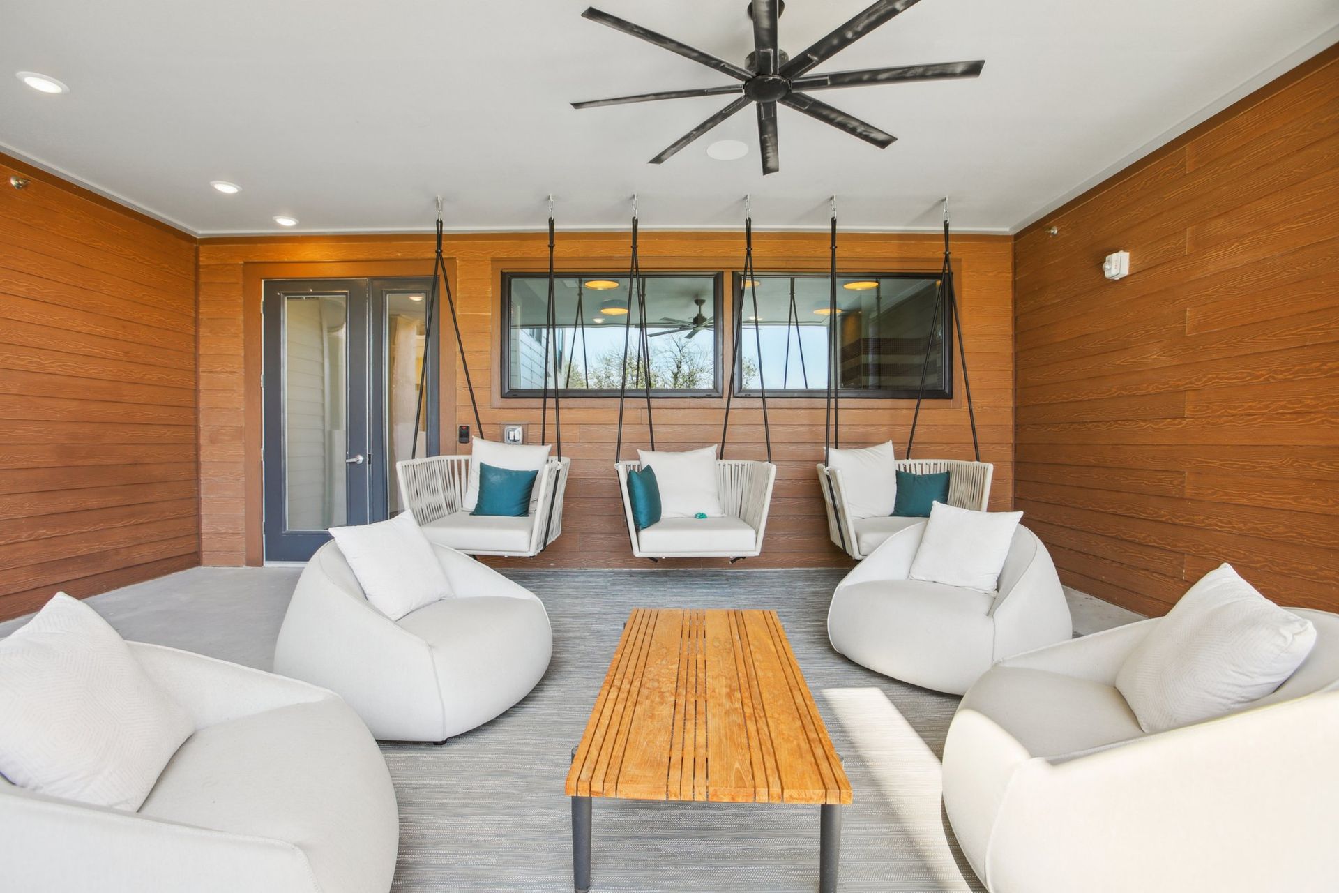 Outdoor pet park lounge