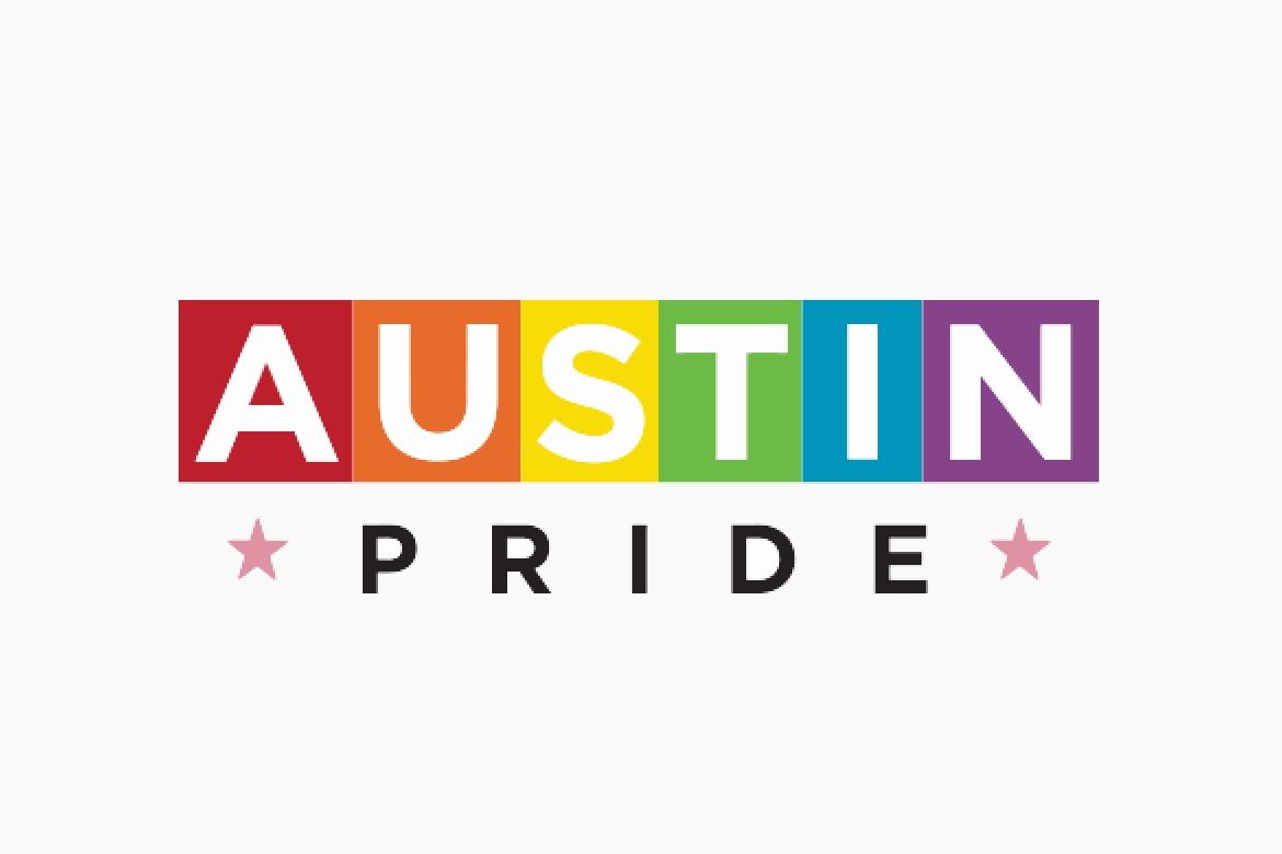 Austin Pride logo with the word