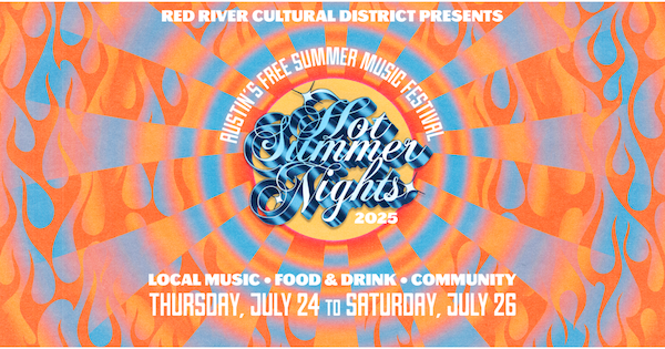 A poster for austin 's free summer music festival