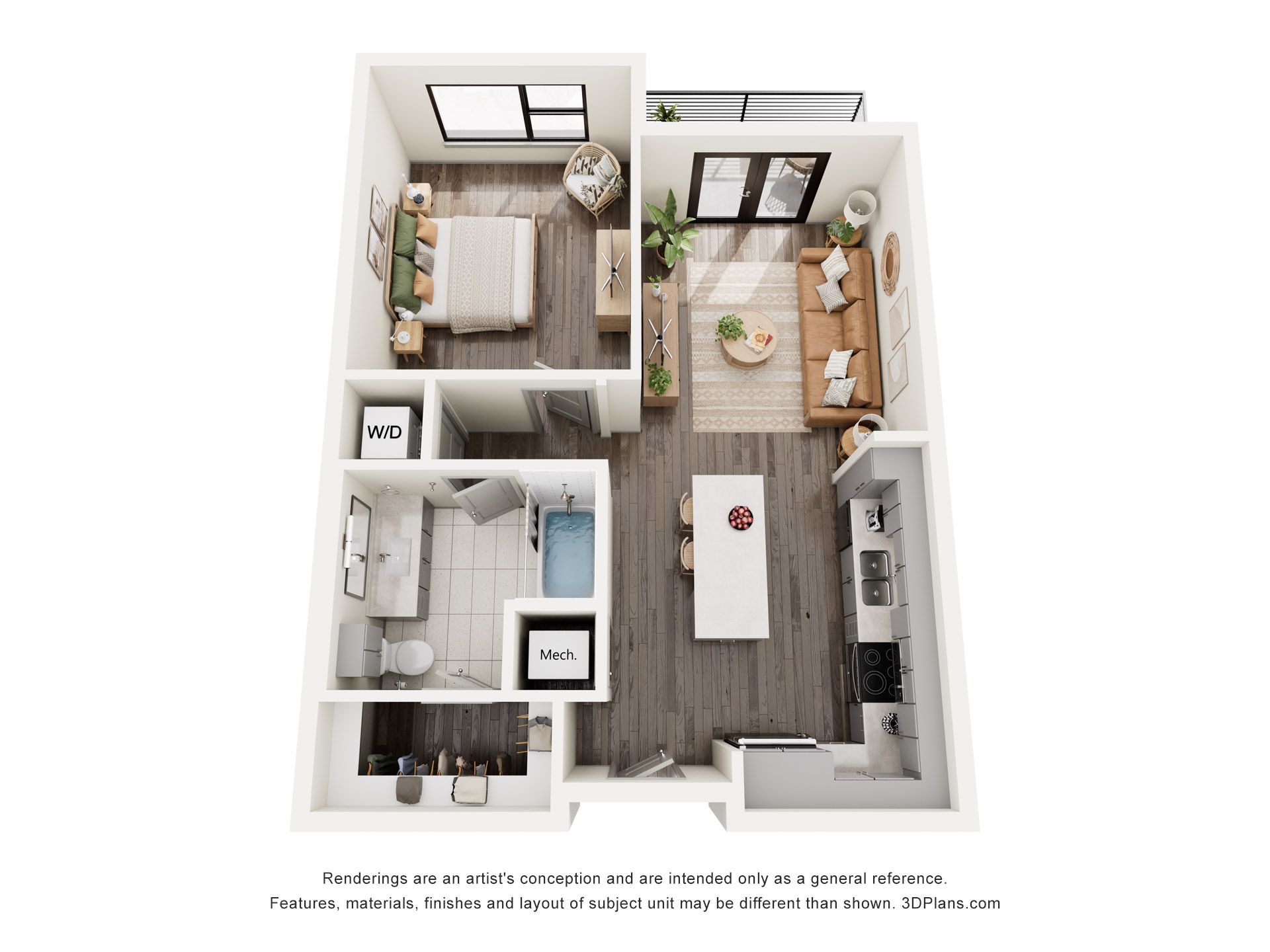 A3 - SMART floor plan image.