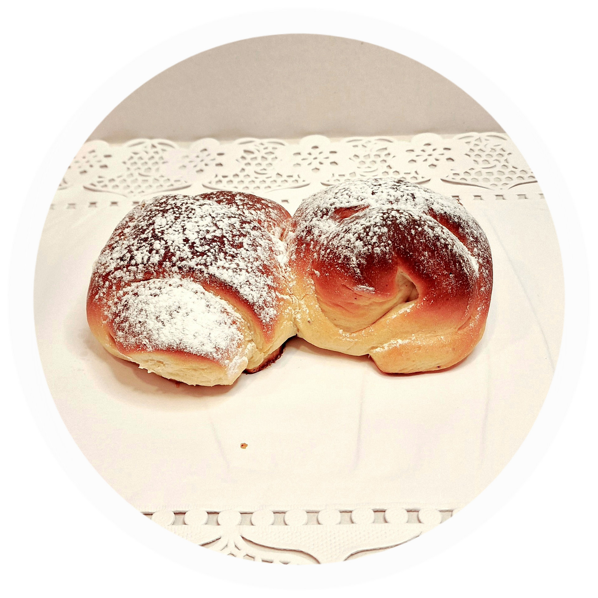 Bandelės su obuolių įdaru