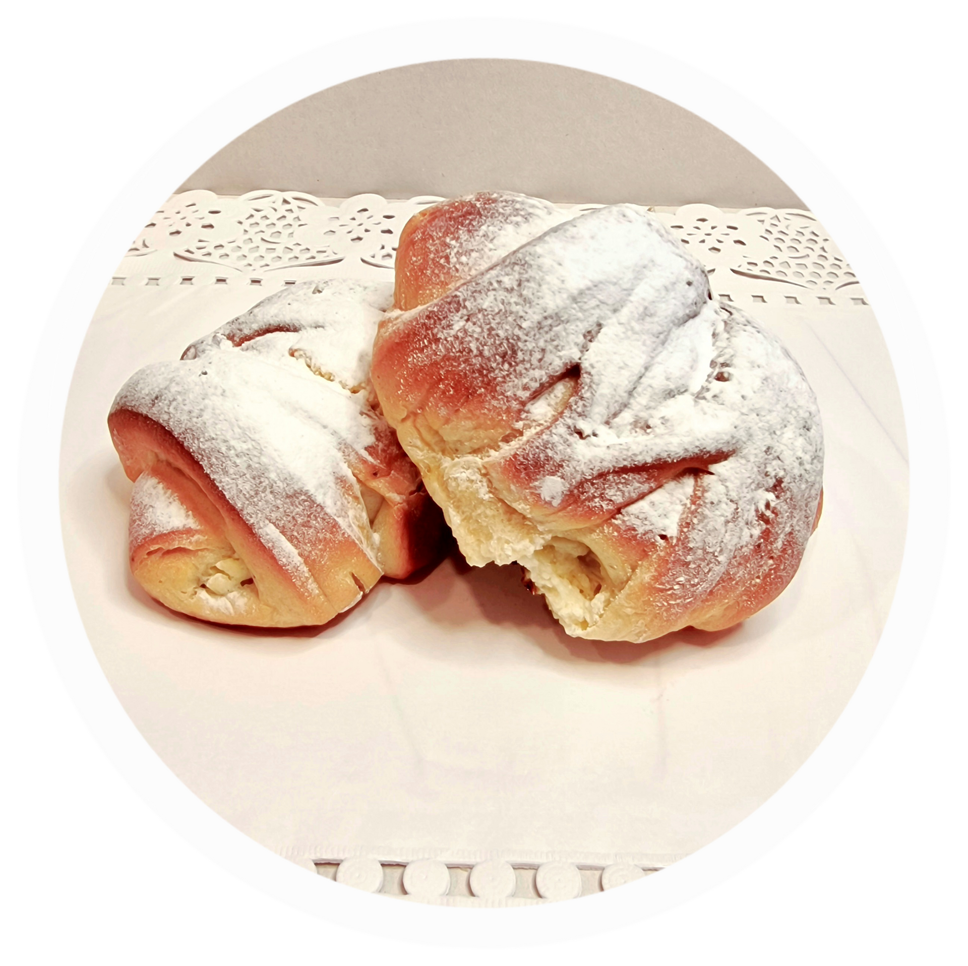 Bandelės su varškės įdaru