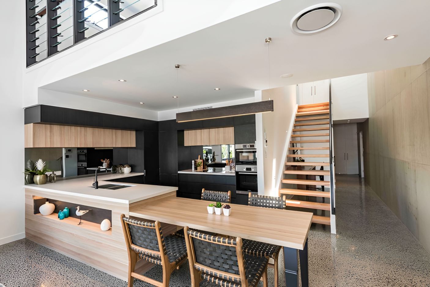 Elegant Wooden Kitchen Design — Foreshore Kitchens In Coolum Beach, QLD