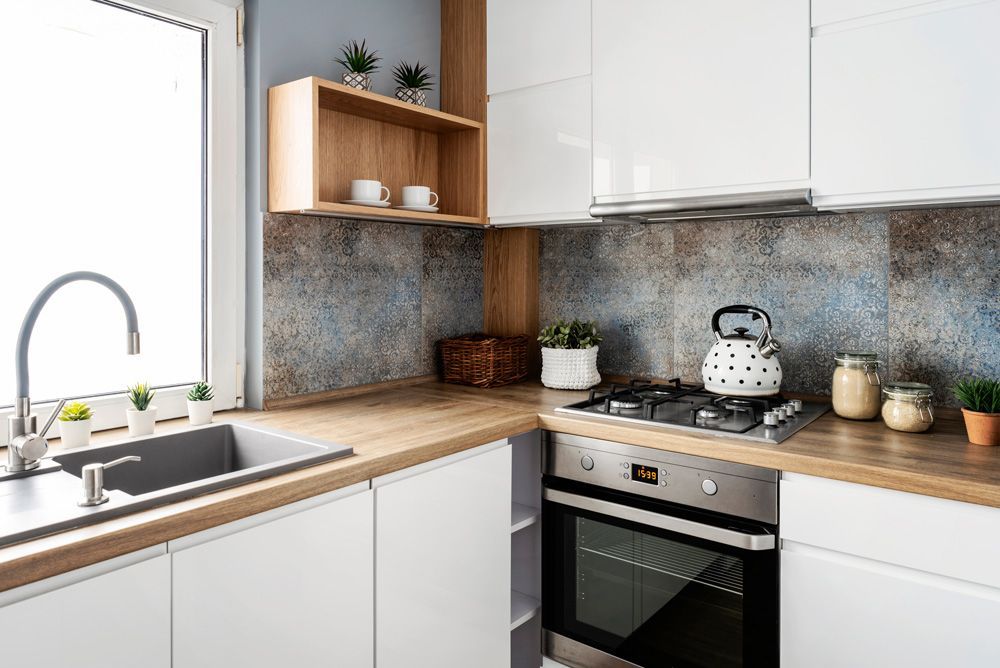 Small Kitchen With Quality Cabinets