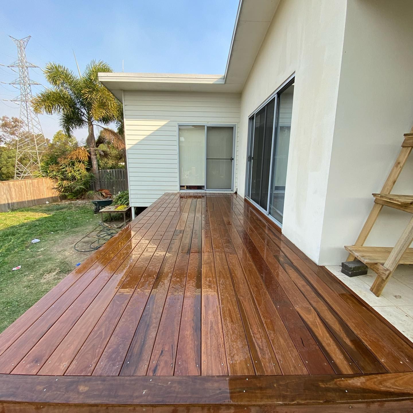Renovated bathroom featuring stone tiles - Bathroom Renovations Gold Coast