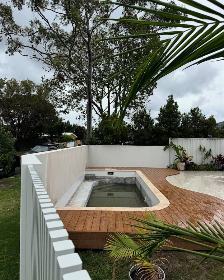 Outdoor entertainment area on a new deck - Deck Builder Gold Coast