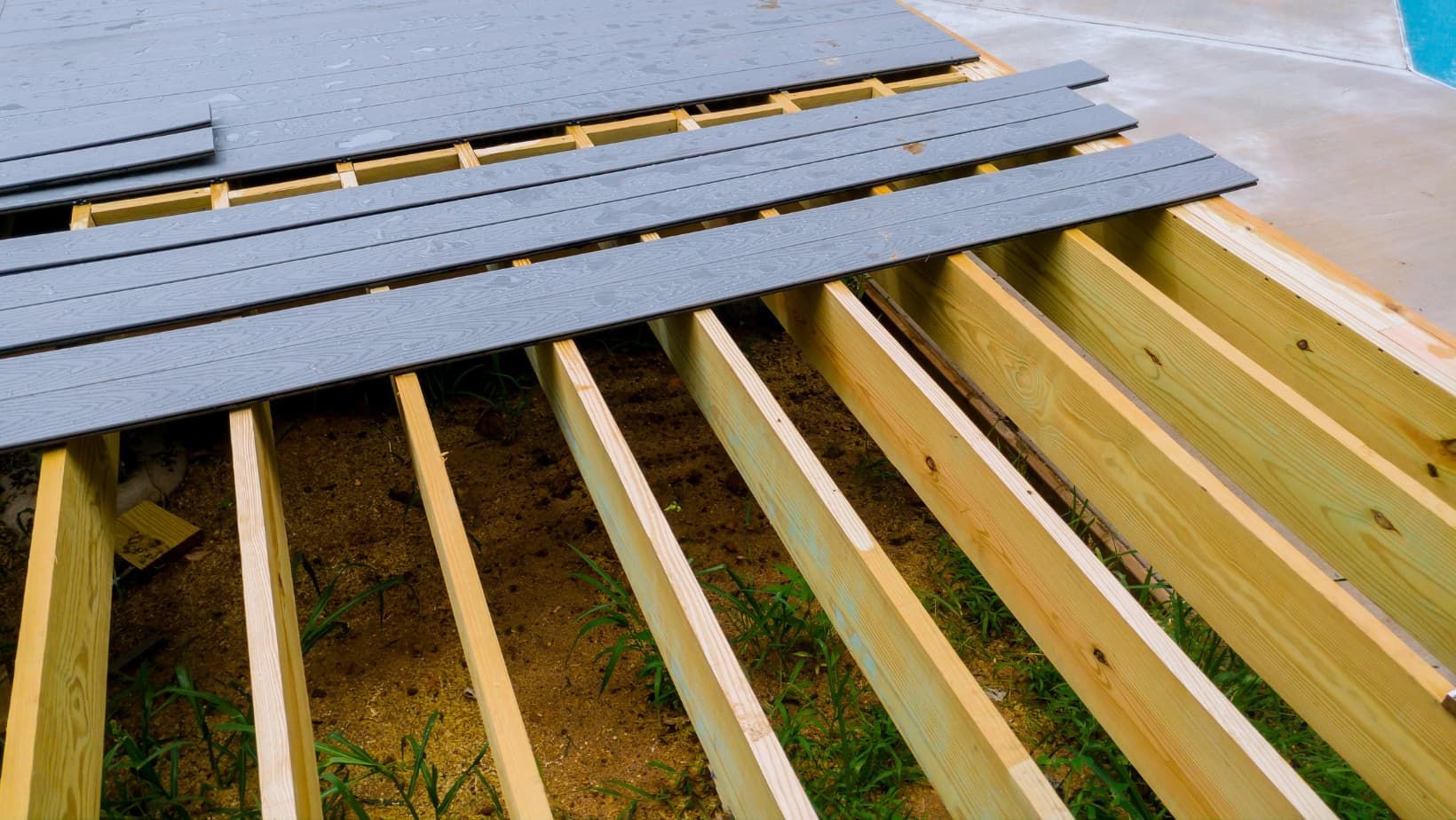 Composite decking boards