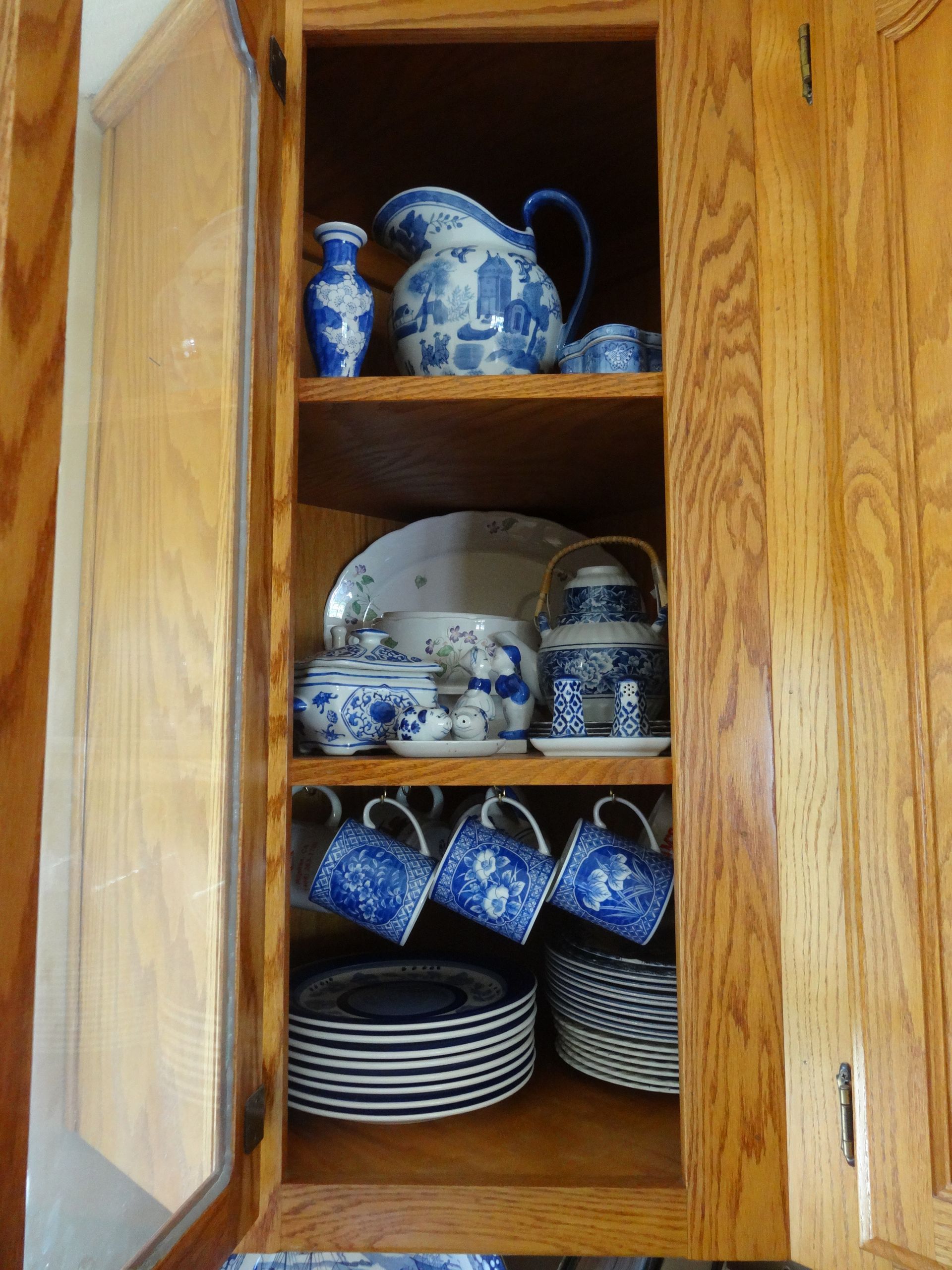 Blue and white china