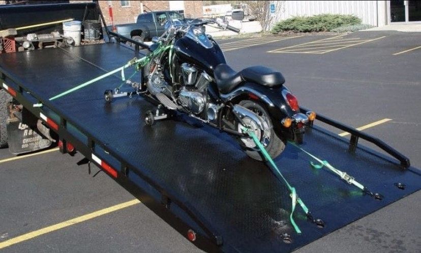 Motorcycle Towing — Dallas, TX — West Dallas Towing