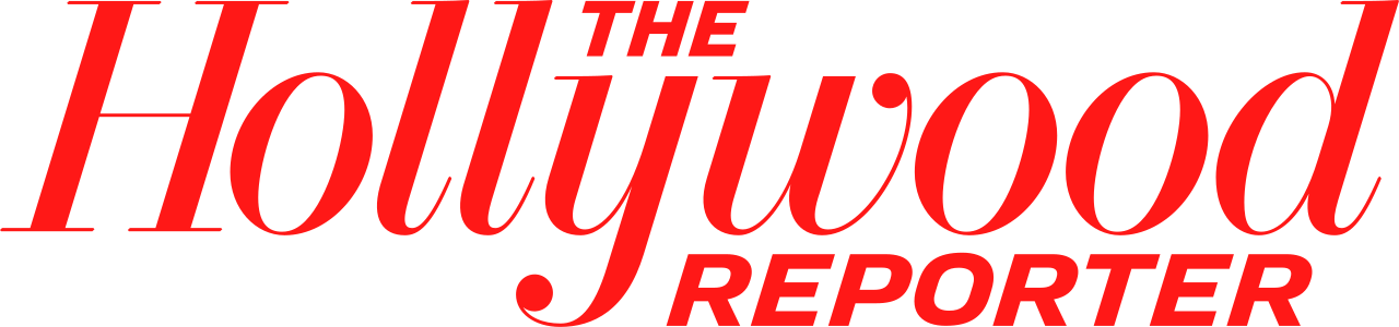 The Hollywood Reporter logo in bold red font on a white background.