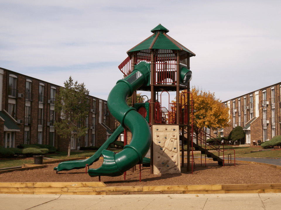 Kids Slide - Affordable Rental Apartments in Elgin, IL