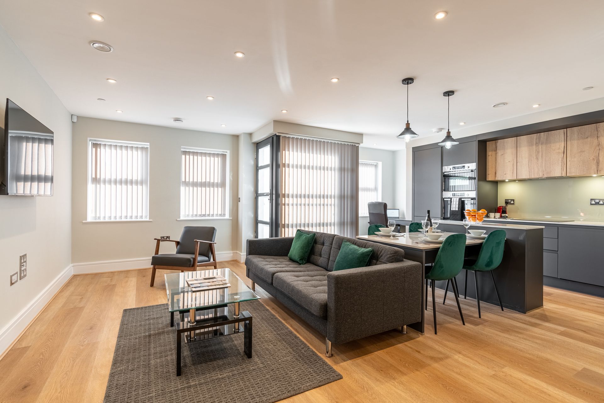 Serviced Apartment in Reading - Living Room