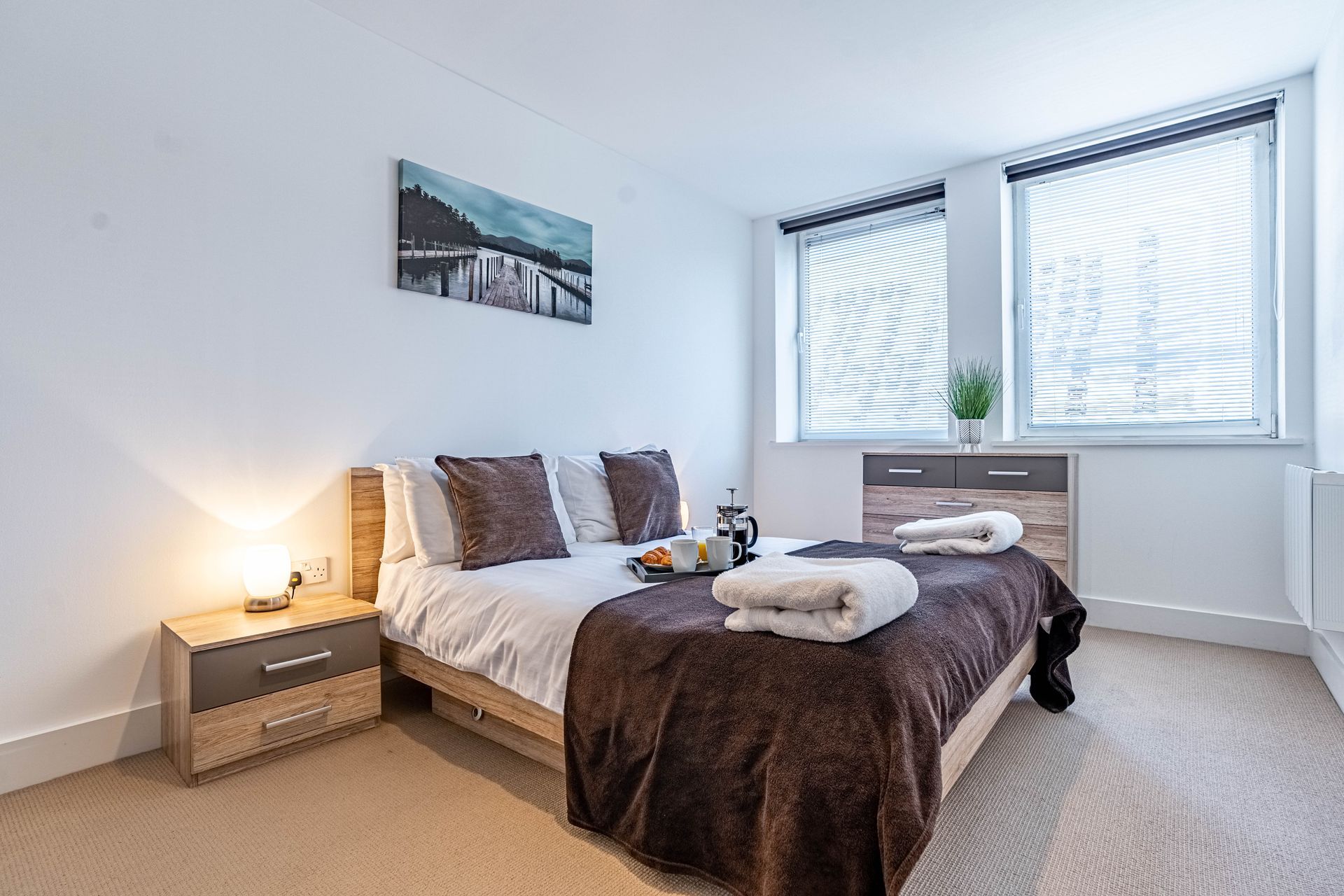 Serviced Apartment in Reading - Bedroom