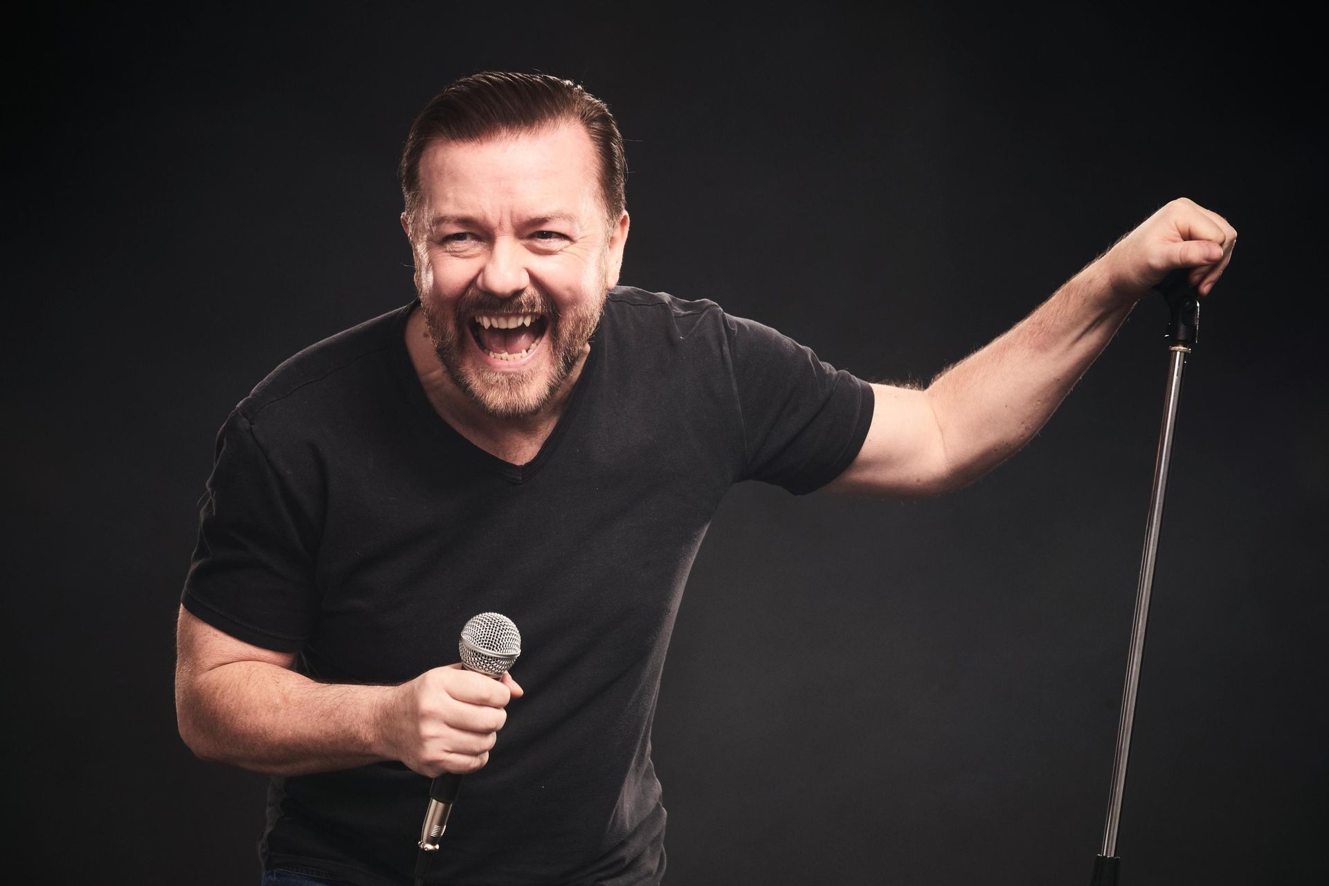 Ricky Gervais from Reading