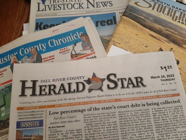 Image of a newpaper Trish is in the News!