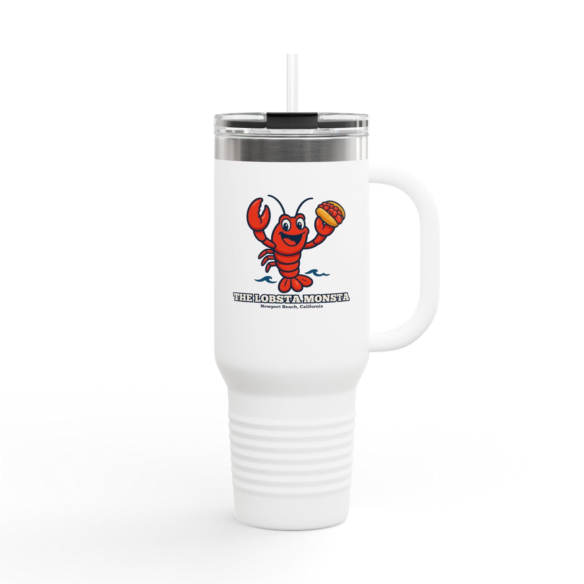 Lobsta Monsta 40oz Insulated Travel Mug