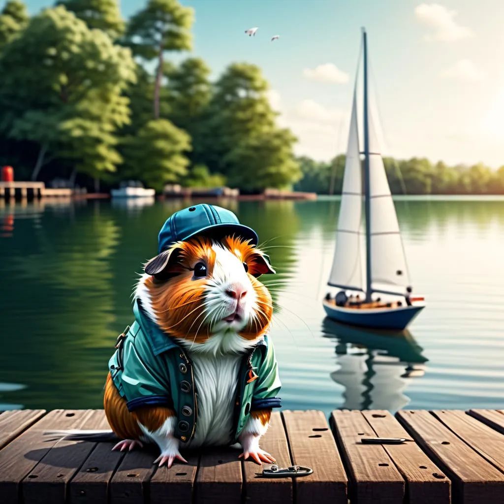 Lucky's sailboat left without him
