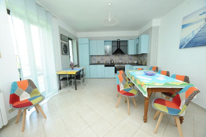 cucina della residenza per anziani a Torino