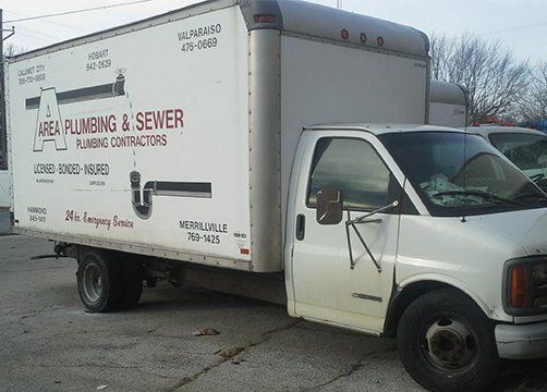 Service Truck — Hammond, IN — Area Plumbing and Sewer Co., Inc.