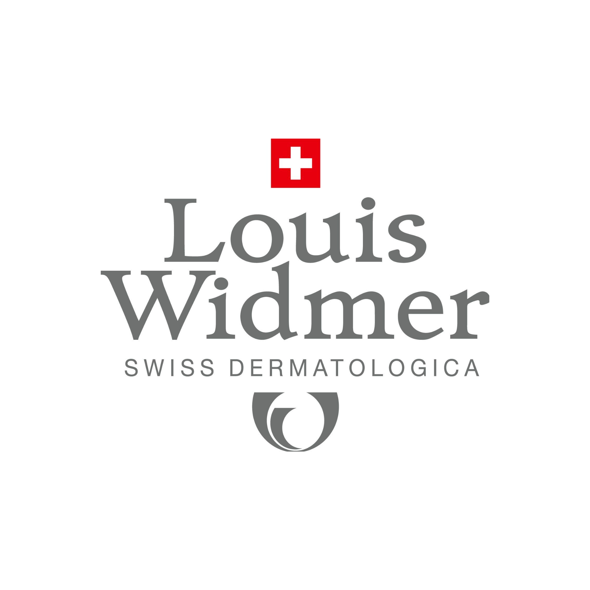Das Logo von Louis Widmer ist ein Schweizer Dermatologieunternehmen.