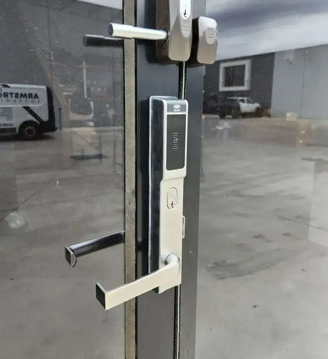 Locksmith In Workshop — Armstrong Locksmiths Ballarat in Ballarat East, VIC