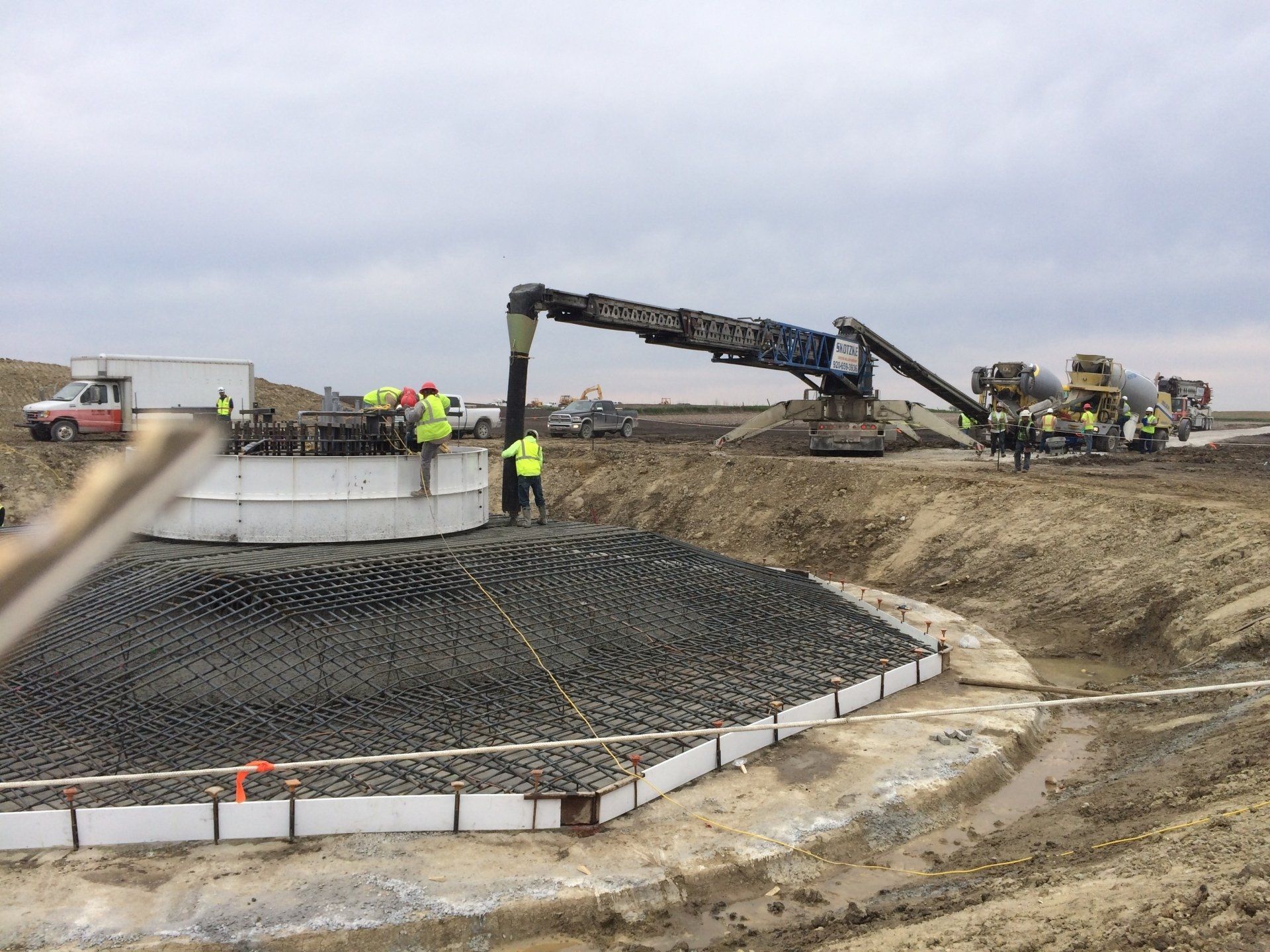 Construction Workers on Site — Chicagoland, IL — Welsch Ready Mix, Inc.