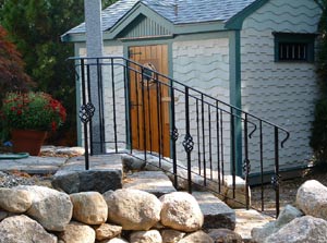 Nice view of Railings with a Rocks — Railings in Plymouth, MA