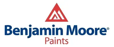Benjamin Moore Paints logo: red triangle with 