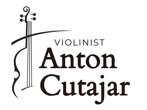 Violinist Anton Cutajar logo