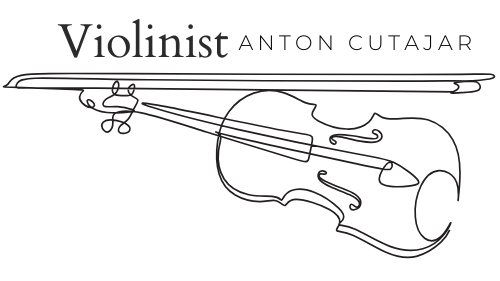 Violinist Anton Cutajar logo