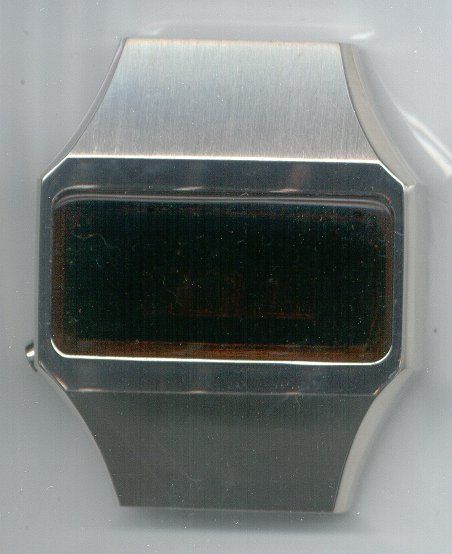 LED watch after restoration at The Time Preserve