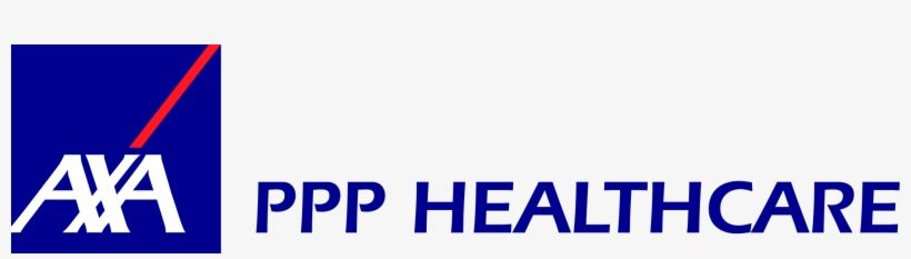A logo for a company called axa ppp healthcare