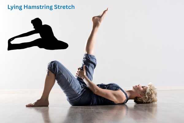 Example of a hamstring stretch