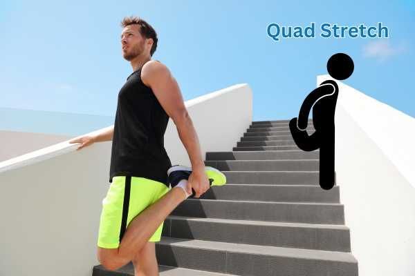 Example of a quad stretch