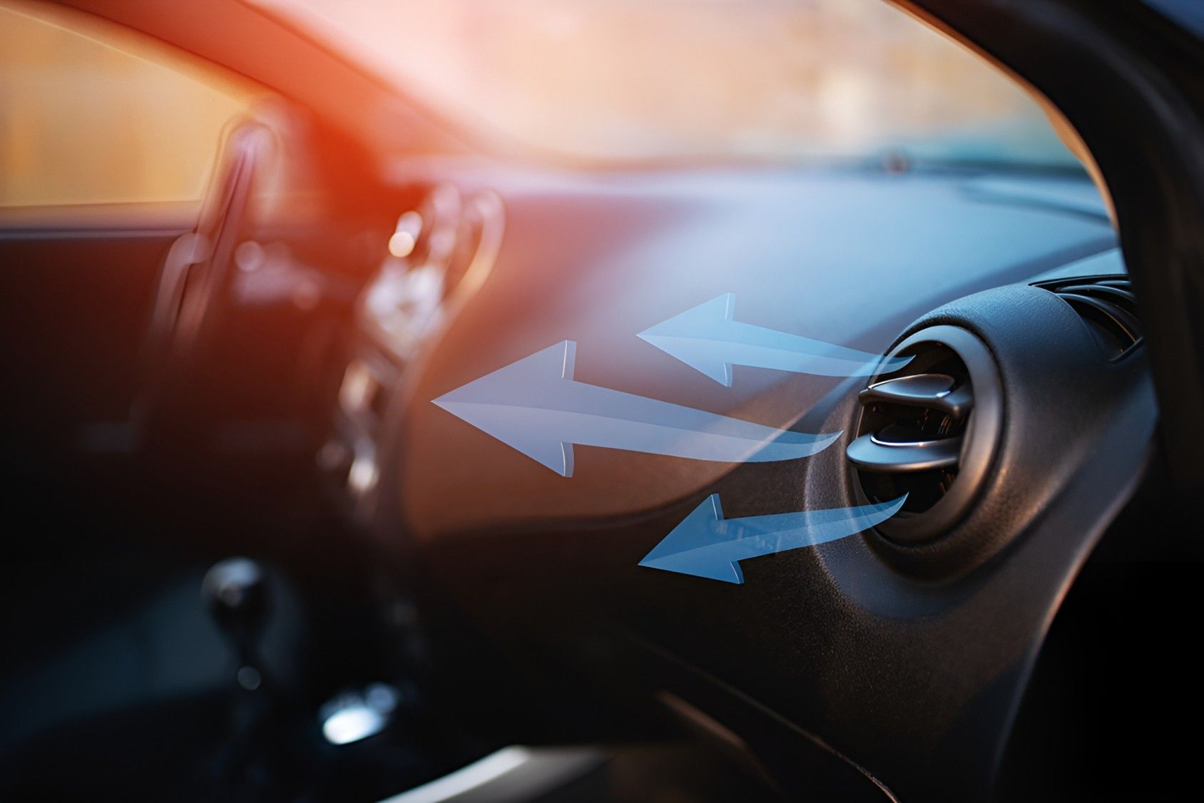Close Up of a Car Air Vent Direction — Cooling Plus Refrigeration & Airconditioning in Ciccone, NT