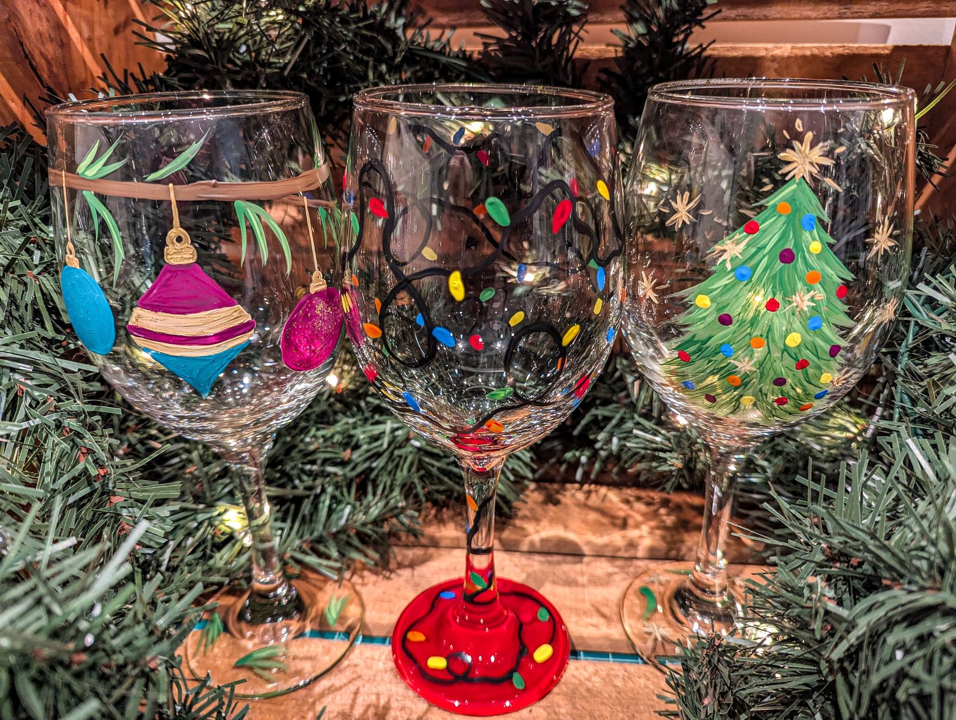 Wine Glass Paint and Sip